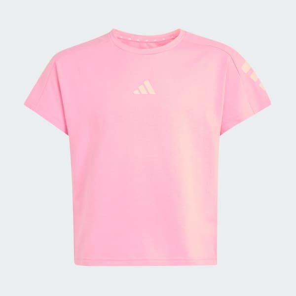 Pembe Future Icons 3-Stripes Tişört