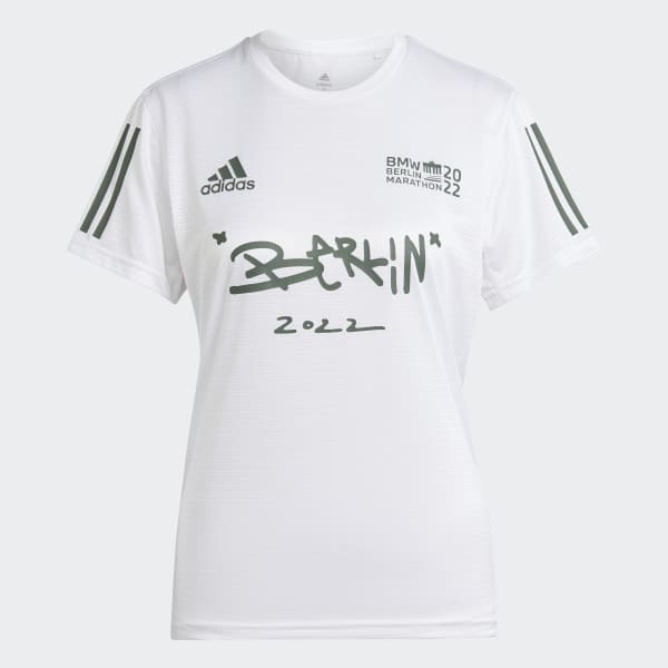 Hvid Berlin Marathon 2022 T-shirt EBT40
