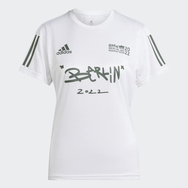 Blanc T-shirt Berlin Marathon 2022 EBT40
