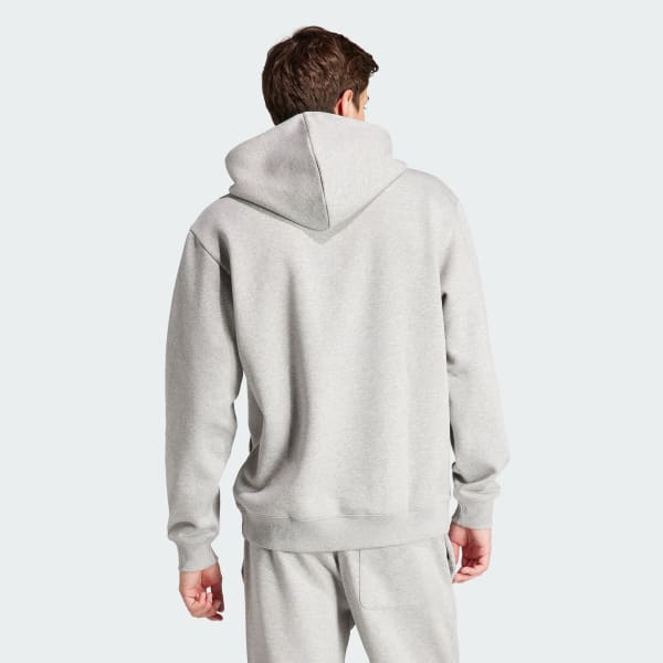 | Hoodie Zealand New ALL Graphic Fleece Grey SZN adidas - adidas