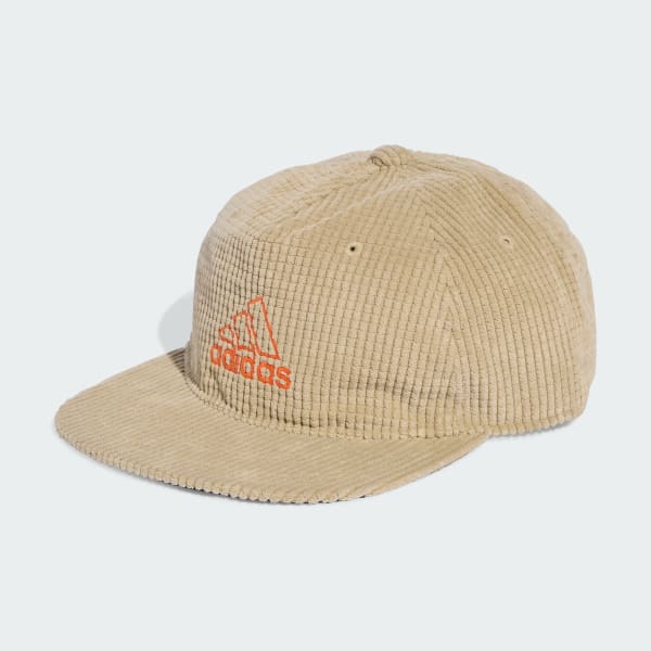 Beige Flat Brim 캡