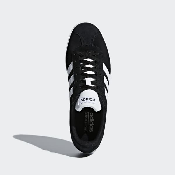 Zapatillas VL Court 2.0 negras y blancas | adidas