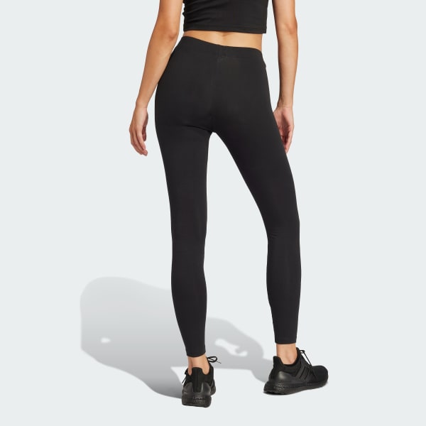 Negro Calzas Essentials Linear Cotton