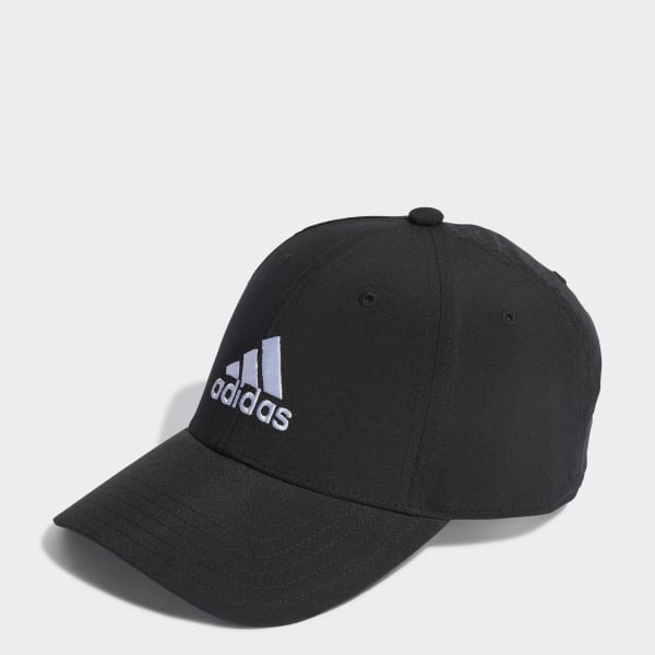 adidas Embroidered Logo Lightweight Baseball Cap - Black | Free