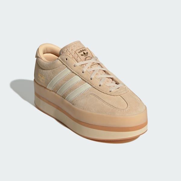 Beige Zapatillas Gazelle Stack