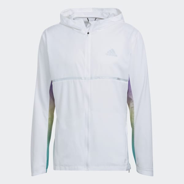 adidas Own the Run Colorblock Jacket White adidas Philippines