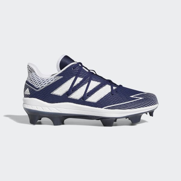 navy blue adidas baseball cleats