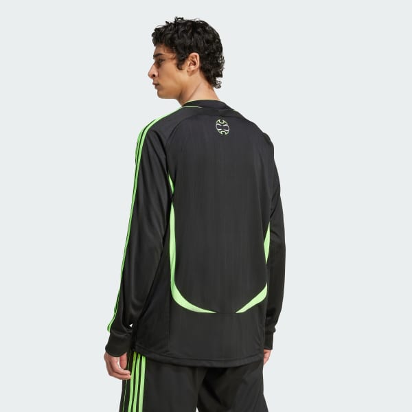 Noir T-shirt manches longues Teamgeist Adicolor