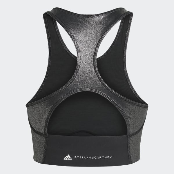 Sort adidas by Stella McCartney Shiny Training croptop JKM01