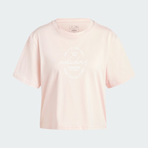 Pink Brand Love Signature Graphic Tee