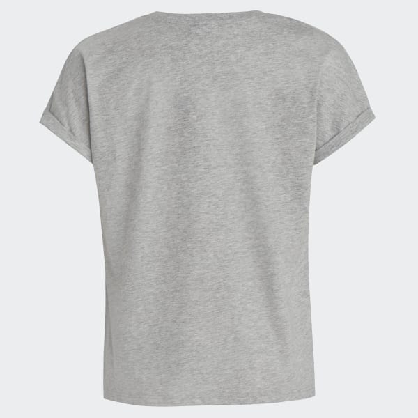 Grey Heather Dolman Tee (Extended Size)