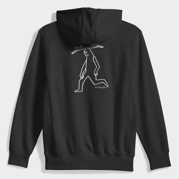 adidas SKATEBOARDING x MARK GONZALES SKATE HEAD HOODIE - Black