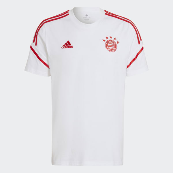 Branco Camiseta Treino FC Bayern Condivo 22 SH689