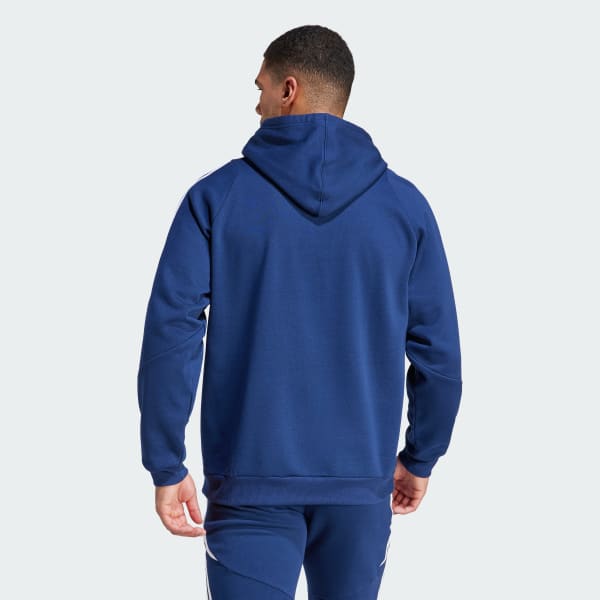 Navy blue shop adidas hoodie