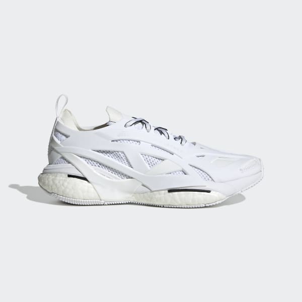 White adidas by Stella McCartney Solarglide Running Shoes