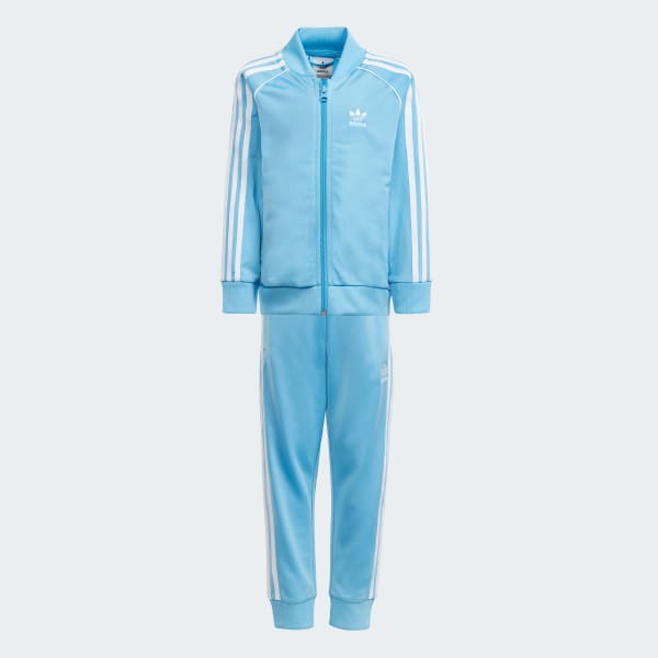 Adidas anzug blau clearance