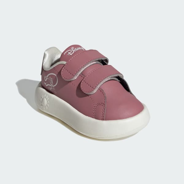 Pink adidas x Disney Mickey and Friends Advantage Shoes Kids