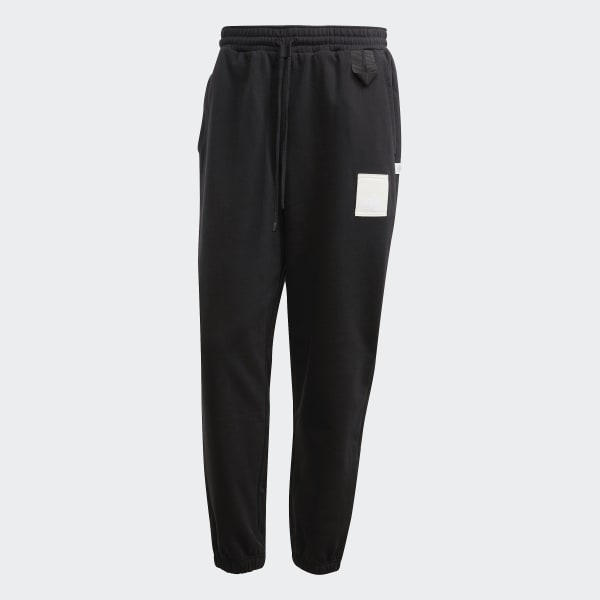 Noir Pantalon en molleton épais Lounge