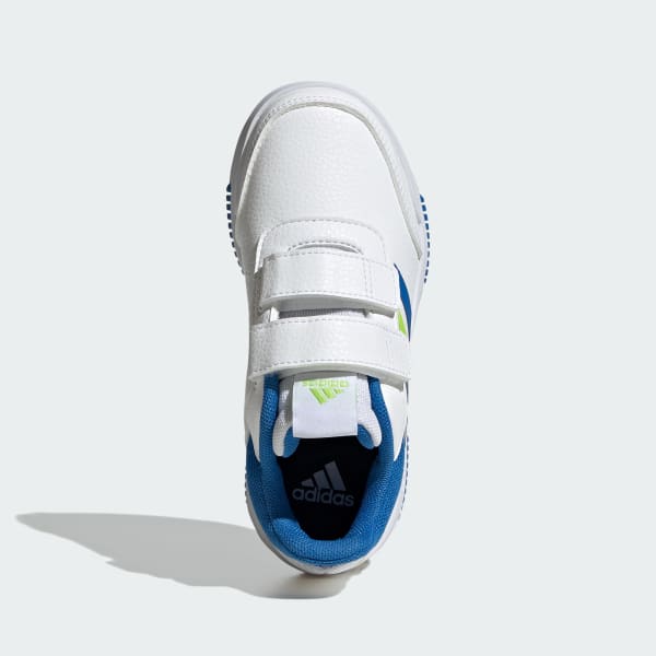 White Tensaur Hook and Loop Shoes