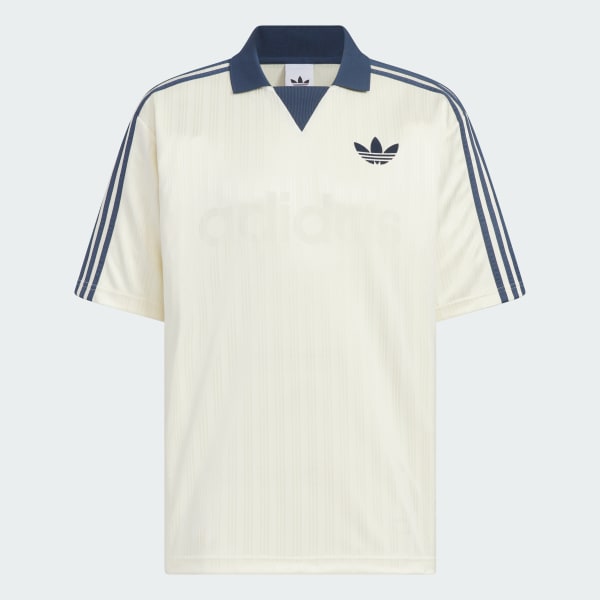 Putih Atasan Kiper Berkerah