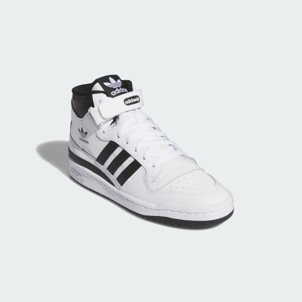 adidas Forum Mid Shoes - White | Free Delivery | adidas UK