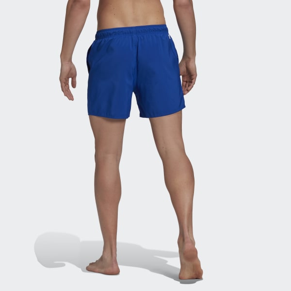 modrá Plavecké šortky Short Length Solid