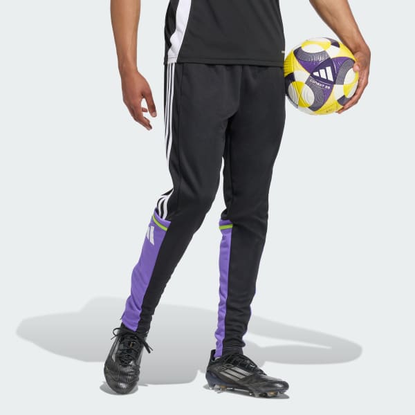 Nero Pantaloni da allenamento Squadra 25