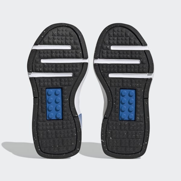 White adidas x LEGO® Tech RNR Elastic Lace and Top Strap Shoes