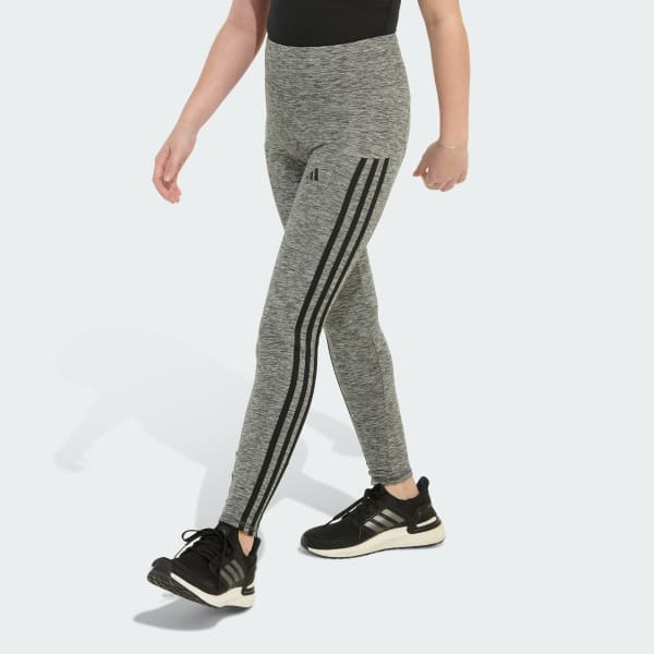 Adidas grey leggings 3 stripes store