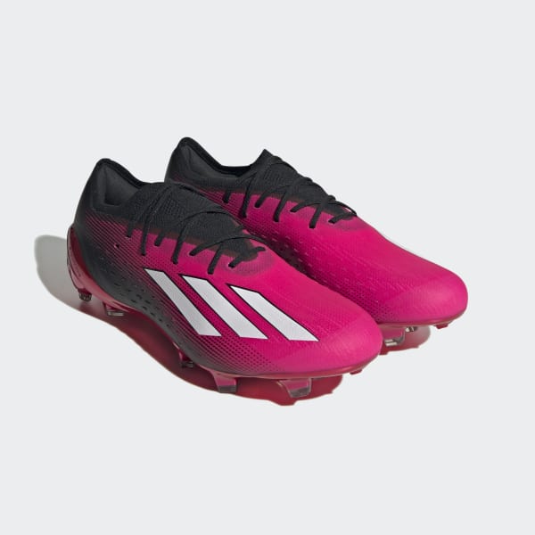 adidas X Speedportal.1 Firm Ground Soccer Cleats - Pink | Free