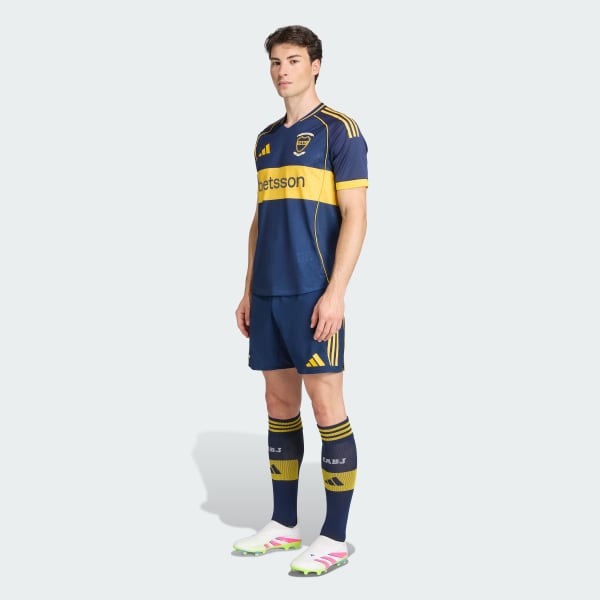 adidas Boca Juniors 25/26 Home Authentic Jersey - Blue | Free