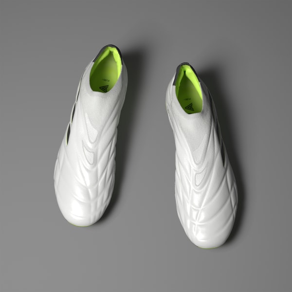White Copa Pure+ Firm Ground Cleats