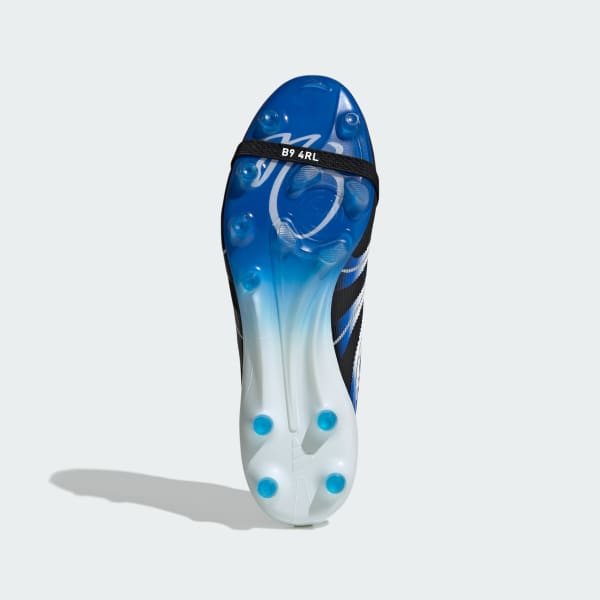 Nero Scarpe da calcio Predator Elite JB con linguetta ripiegabile per erba artificiale