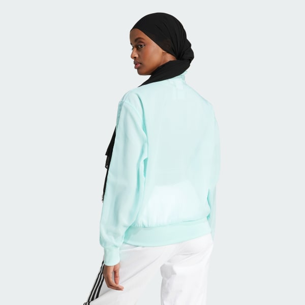 Turquoise Adicolor Sheer Track Top