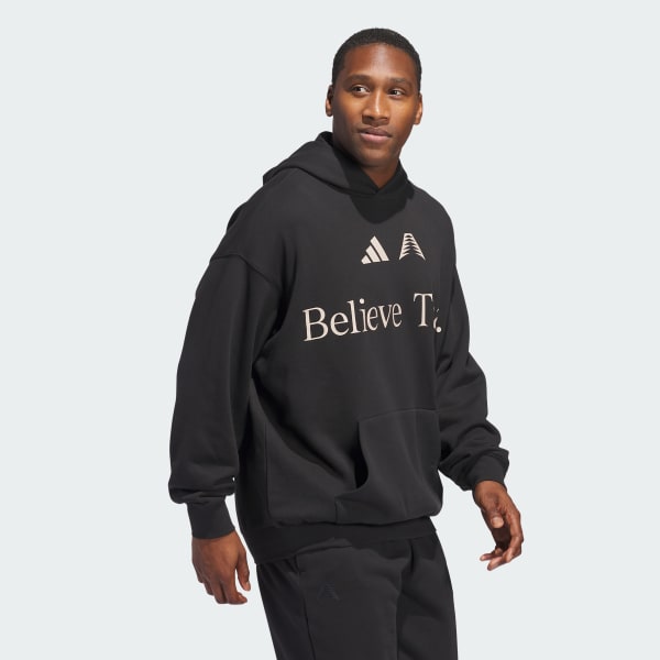 Negro Polerón con capucha Believe That  Anthony Edwards