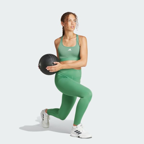 Verde Calzas Training Essentials Largo 7/8 Tiro Alto