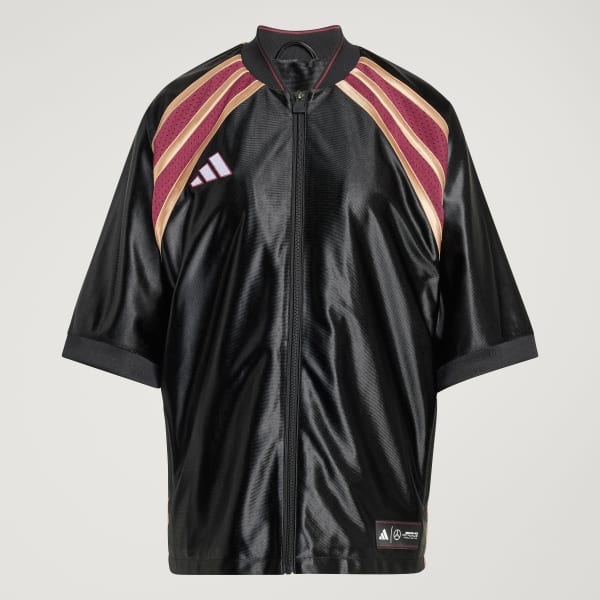 Negro Camisa de Béisbol Mercedes AMG Petronas F1 Team Las Vegas