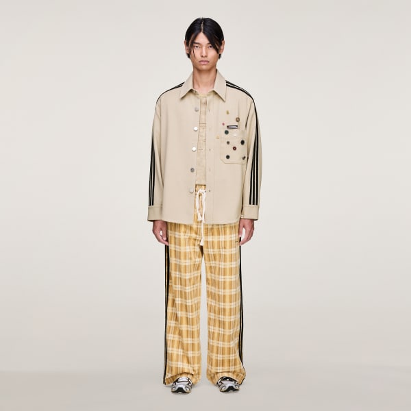 Blanco PANTS A CUADROS SONG FOR THE MUTE ADI006