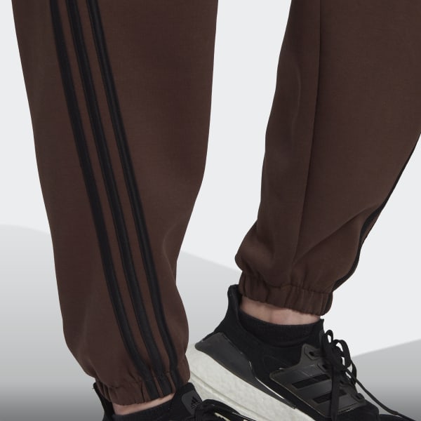 Brown Future Icons 3-Stripes Tracksuit Bottoms RT109