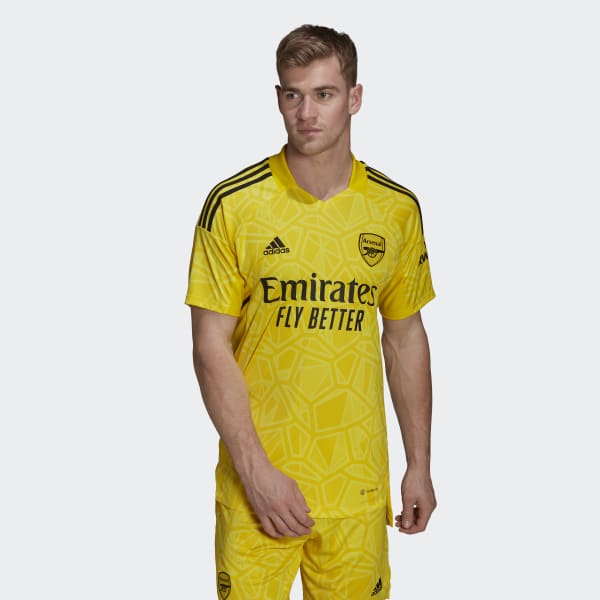 Geel Arsenal 22/23 Keepersshirt Thuis M9457