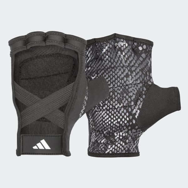 Black Training Gloves L