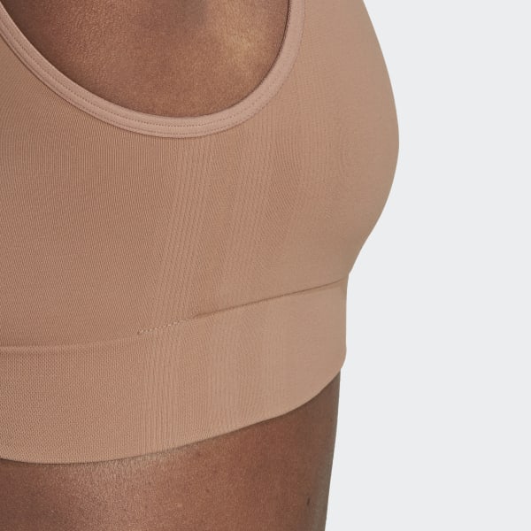 Beige Reggiseno sportivo Active Seamless Micro-Stretch Scoop Lounge