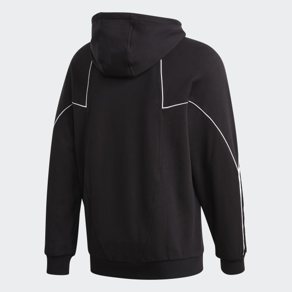 Adidas originals eqt outline hoodie in black dh5216 clearance