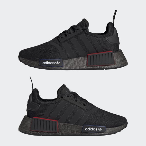 Black NMD_R1 Refined Shoes LKM19