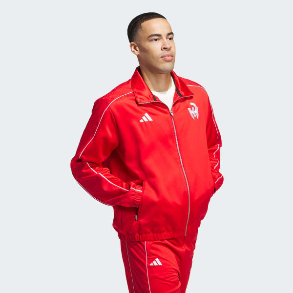 Red Mahomes Track Top