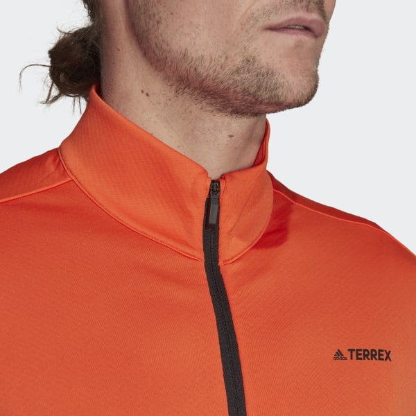 Pomarańczowy Terrex Multi Primegreen Full-Zip Fleece Jacket