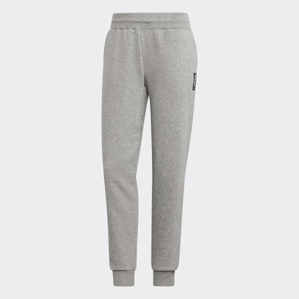 adidas track pants gray