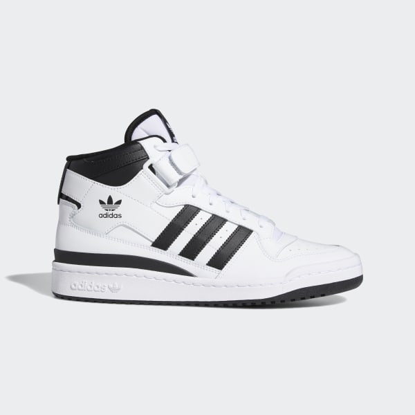 Men's shoes adidas Forum Mid Ftw White/ Core Black/ Ftw White