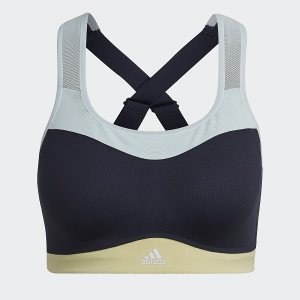 Blauw adidas TLRD Impact Training High-Support Beha NQ206
