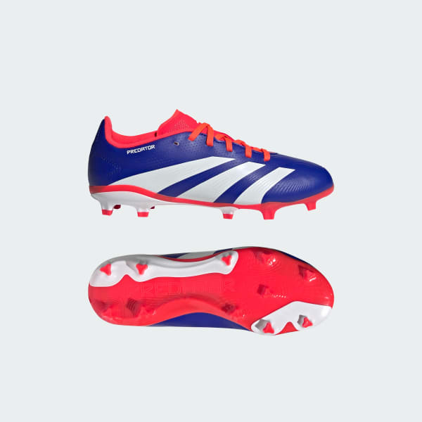 Biru Sepatu Bola Predator League Firm Ground Kids